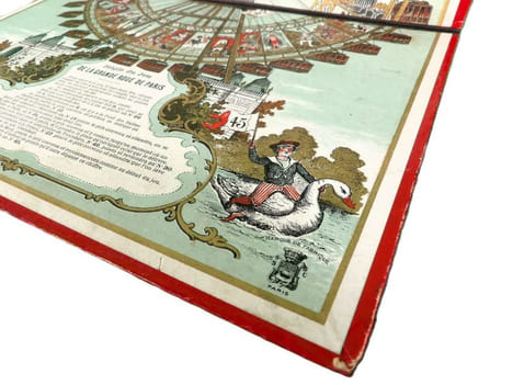 Jeu de la Grande Roue de Paris. [JEU ANCIEN - EXPOSITION UNIVERSELLE 1900]. [SIMONIN-CUNY] 