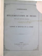 Commission pour la réglementation du dessin dans les services publics. Rapport au Ministre de la Guerre. [TOPOGRAPHIE - CARTOGRAPHIE - MILITARIA]  par  - Image 13