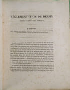 Commission pour la réglementation du dessin dans les services publics. Rapport au Ministre de la Guerre. [TOPOGRAPHIE - CARTOGRAPHIE - MILITARIA]  par  - Image 4