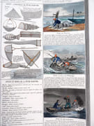 Le parfait Pêcheur. Description des diverses natures de pêches, saisons, filets engins, appâts. [GRAVURE XIXe ORIGINALE AQUARELLÉE - PÊCHE - POISSONS]  par  - Image 5