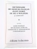 Dictionnaire des Relieurs Fran&ccedil;ais ayant exerc&eacute; de 1800 &agrave; nos jours par Julien Flety; suivi d'un Guide pratique des relieurs, doreurs, marbreurs et ...