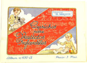 Coleccion "El Dibujante". Caprichos para Vestidos Infantiles. Album n° 1630 - a. Charmant catalogue espagnol de mode enfantine.  par  - Image 1