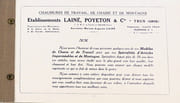 Chaussures de travail, de chasse et de montagne. Catalogue illustré.  par Etablissements Lainé, Poyeton & Cie. Manufacture de Chaussures.  - Image 3