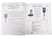 Chapitre VII du Catalogue Général de Téléphonie. Tableaux et Postes à plusieurs directions pour Installations privées. 1910.  par SOCIÉTÉ INDUSTRIELLE DES TÉLÉPHONES.  - Image 3