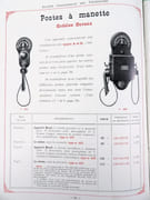 Chapitre VII du Catalogue Général de Téléphonie. Tableaux et Postes à plusieurs directions pour Installations privées. 1910.  par SOCIÉTÉ INDUSTRIELLE DES TÉLÉPHONES.  - Image 4