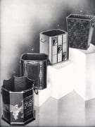 Catalogue. "Plaquette de luxe qui réunit un ensemble de cadeaux sélectionnés parmi les plus élégants". ART DÉCO.  par FORTIN, Papeterie, Imprimerie.  - Image 1