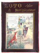 FABLES DE LA FONTAINE. Loto Multiplicateur.  par JJF (Jeux et Jouets Français) ; LA FONTAINE.  - Image 2