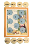 FABLES DE LA FONTAINE. Loto Multiplicateur.  par JJF (Jeux et Jouets Français) ; LA FONTAINE.  - Image 7