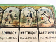 Loto Géographique des 86 départements + Algérie, Bourbon (Réunion), Martinique et Guadeloupe.  par  - Image 12