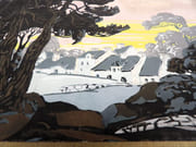 Boîte rectangulaire alimentaire Tinardon, peinte à la gouache. Art Déco.  par ALIMENT TINARDON.  - Image 9