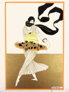 Dessert song. Gravure originale au pochoir. ART DÉCO.  par LEPAPE, Georges.  - Image 1