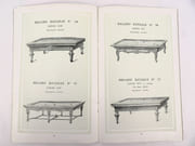 Les Billards Bataille. Catalogue. Plaquette des billards Bataille éditée pour l'Exposition Internationale des Arts Décoratifs de Paris 1925.  par MAISON BATAILLE.  - Image 6