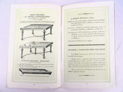 Les Billards Bataille. Catalogue. Plaquette des billards Bataille éditée pour l'Exposition Internationale des Arts Décoratifs de Paris 1925.  par MAISON BATAILLE.  - Image 8