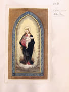 Recueil de 42 modèles proposé par un peintre décorateur (Vitrail peint, papiers peints, plafonds, etc.). [CATALOGUE - ARTS DÉCORATIFS]   par ANONYME.  - Image 10