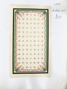 Recueil de 42 modèles proposé par un peintre décorateur (Vitrail peint, papiers peints, plafonds, etc.). [CATALOGUE - ARTS DÉCORATIFS]   par ANONYME.  - Image 4