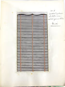 Recueil de 42 modèles proposé par un peintre décorateur (Vitrail peint, papiers peints, plafonds, etc.). [CATALOGUE - ARTS DÉCORATIFS]   par ANONYME.  - Image 5
