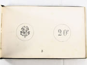 Catalogue manuscrit. Maison Gosteau, Fabricant de Jeux, Jetons en Ivoire & Nacre, Paris. Spécialité pour les Cercles. [CERCLES DE JEUX - GAMBLING - JEUX ANCIENS]  par MAISON GOSTEAU.  - Image 3