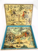 Jeu de la Bascule. Juego de la Bascula. Game of the See-Saw.  par SAUSSINE.  - Image 1