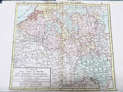 Carte de la France divisée en 85 départemens suivant les décrets de l'Assemblée Nationale, sanctionnés en 1792, dressée sur les Mémoires de l’Académie ...