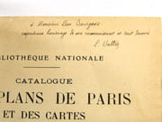 Catalogue des Plans de Paris et des Cartes de l'île de France, de la généralité, de l'élection, de l'Archevêché, de la Vicomté, de l'Université, du grenier à sel et de la Cour des Aydes de Paris conservés à la Section des Cartes et Plans.  par VALLÉE, Léon.  - Image 2