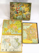 Atlas Géographique. [PUZZLE - JEU DE PATIENCE]  par [SAUSSINE, Léon]  - Image 1