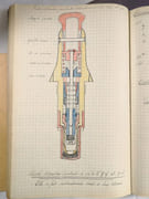 Cours d'Artifices de l'École Centrale de Pyrotechnie. Bourges, 1937. Ensemble de 5 cahiers manuscrits.  par ÉCOLE CENTRALE DE PYROTECHNIE DE BOURGES.  - Image 9