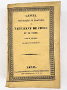 Manuel théorique et pratique du fabricant de Cidre et de Poiré. Avec les moyens d'imiter avec le suc des Pommes ou des Poires, le Vin de Raisin, l'Eau-de-vie et le Vinaigre de vin. Suivi de l'Art de faire les Vins de Fruits et les Vins de Liqueur artificiels ; de composer des arômes ou bouquets des vins et de faire avec les vins de tous les vignobles, soit les vins de Basse-Bourgogne, du Cher, de Touraine, de Saint-Gilles, de Roussillon, de Bordeaux et autres ;  de la manière de cultiver les pommiers et les poiriers selon l'usage de Normandie, et des principes de la greffe. Ouvrage indispensable aux marchands de vins, fabricans de cidre, cultivateurs, etc.  par DUBIEF, L.-F.  - Image 2