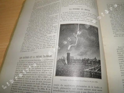 Science Arts Nature et La Vie Scientifique (réunis). Revue hebdomadaire illustrée. T. VIII n°197, 5 août 1905.