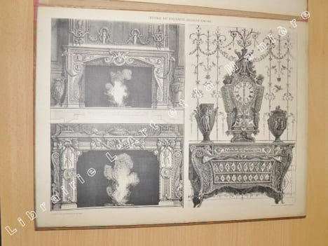 Oeuvres de PIRANESI (PIRANESE). Les Cheminées, les Meubles, les Bronzes, Styles Louis XVI et Premier Empire. . Giovanni Battista Piranesi (PIRANESE), ...
