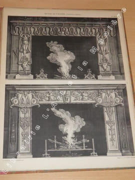 Oeuvres de PIRANESI (PIRANESE). Les Cheminées, les Meubles, les Bronzes, Styles Louis XVI et Premier Empire. . Giovanni Battista Piranesi (PIRANESE), ...
