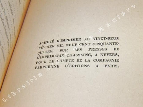 Ces filles que l'on dit de joie. . René DELPÊCHE.