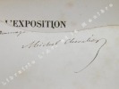 L'Expositon Universelle de 1862 par M. Michel Chevalier Président de la section française du Jury international. (Londres). MICHEL CHEVALIER. 