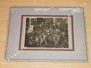 Photographie argentique ancienne représentant des soldats et leurs instructeurs. JAPON. . [ANONYME]. 