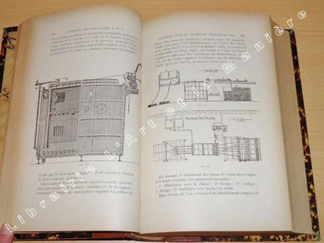 Industries Textiles - Blanchiment et Apprêts. Teinture et Impression Matières Colorantes. Fibres textiles, végétales et animales. Blanchiment : coton, ...