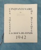  Cinquantenaire de la Société de Musique *. [ANSERMET Ernest] Collectif :