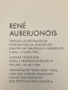  René Auberjonois *. [AUBERJONOIS René] Collectif :