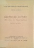  Georges Sorel théoricien de l'impérialisme *. LASSERRE Pierre :