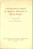  Correspondance inédite de Stéphane Mallarmé et Henry Roujon *. MALLARMÉ Stéphane :