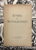  Livres et Autographes *. MATARASSO H. :