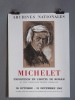  Michelet *. [MICHELET] Anonyme :