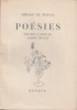  Poésies *. NERVAL Gérard de :