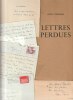  Lettres perdues *. PERRIER Anne :