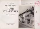  Souvenirs sur Igor Strawinsky *. [STRAWINSKY Igor] RAMUZ Charles Ferdinand :