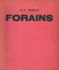  Forains *. RAMUZ Charles Ferdinand sans AUBERJONOIS René :