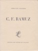  C.F. Ramuz *. [RAMUZ Charles Ferdinand] BUENZOD Emmanuel :