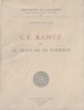  C.-F. Ramuz ou le génie de la patience *. GUISAN Gilbert :