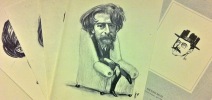  Portraits de contemporains célèbres *. VALLOTTON Félix :