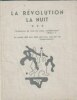 La révolution la nuit *. BONNEFOY Yves, CATONI Eliane, SERPAN Ioroslav et TARNAUD Claude :