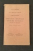  Bibliographie des véritables éditions originales de Balzac publiées en Belgique * . [BALZAC] VAN DER PERRE Paul  :