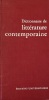  Dictionnaire de littérature contemporaine *. BOISDEFFRE Pierre de, ROBBE-GRILLET Alain, SIMON Pierre-Henri & al. :